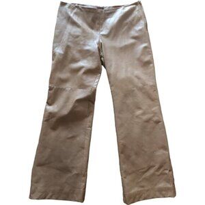 Vintage Danier Camel Leather Pants
